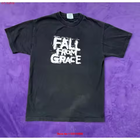 Fall from Grace LA 2000s Alternative Rock Post Hardcore Band T Shirt Size M vintage Washed fashion C
