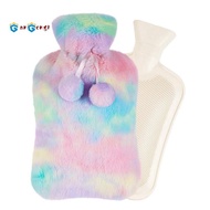 Hot Water Bottle- Bed Warm Waist Warm Back Hot Water Bottle with Super Soft Plush Material Cover 1.8L