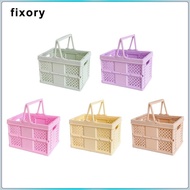 fixory Storage Crate Cube Storage Organizer Bin Folding Heavy Duty Organizing Bin Reusable Utility C