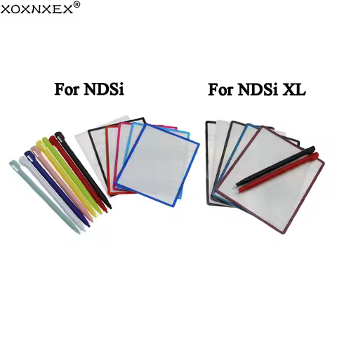 1Set Plastic Stylus Pen Upper Protection Panel Kit For NDSi XL LL Top Screen LCD Screen Lens Cover F