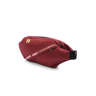 Hamlin Atera Waistbag Pria Casual Fashion Style Large Storage Material Canvas ORIGINAL - Maroon