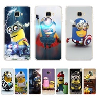 B9-Minions Cosplay theme Case TPU Soft Silicon Protecitve Shell Phone Cover casing For Samsung Galaxy c5/c5 pro/c7/c7 pro/c9 pro