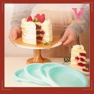 Silicone Layered Cake Round Shape Cake Mould Cake 4pcs 6/8inch