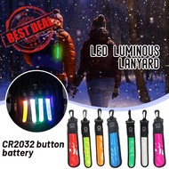 Led Luminous Backpack Warning Light Outdoor Night Cycling Signs Safety Warning Running Q2b7