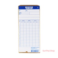 VERTEX Time Card (1100) 1 Pack