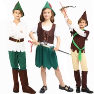 Limited Time Offer Halloween Irish St. Patrick's Day Green Theme Peter Pan Green Elf Peter Pan Robin