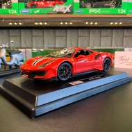 Car Model Ferrari 488 Pista 1: 24 Scale Of Bburago