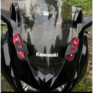 Garnish Visor Kawasaki Ninja RR 150 Sweetener Windshield Ninja RR 150 Aluminum