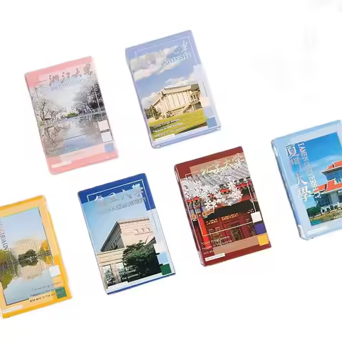 27 Pcs/Set Famous Chinese Universities Series Lomo Card Creative Tsinghua University Mini Photo Card