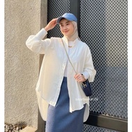 KEMEJA Olivia Shirt - Women's Oversized Linen Shirt - Linen Shirt - Latest Oversized Linen Shirt