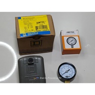 JETMATIC PRESSURE GUAGE AND PRESSURE SWITCH