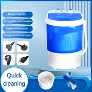 Multi Functional Mini Washing Machine Small Semi-automatic Elution Integration Machine Household Sho