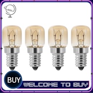 [werner]Oven Bulb,4Pcs E14 Oven 15W,Oven Bulb, SES Cap Clear Pac Pygmy Oven Lamp,E14 Resistant Up to 300 Celsius Light for Oven