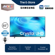 [Delivery By Seller] Samsung (85"/85 Inch) DU8000 U8000F U8000H 4K Dynamic Crystal UHD Smart AI TV |