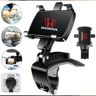 Car Phone Holder Car Dashboard GPS Navigation Bracket Rearview Mirror Sun Visor Mobile Phone Stand 360º for Honda Jazz Beat Innova Brv Pilot Stream Rs Crv Accord Odyssey Freed Odyssey Vigor Passport Mugen Power Clarity Shuttle Ferio Prelude Fit City Vezel