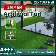 XLX TURF Mall 2M×5M High Quality 30MM Artificial Grass Green Carpet Fake Grass Turf Mat 5 Years Warr