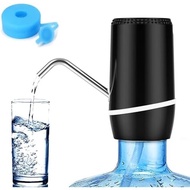 2-5 Gallon Portable Water Dispenser, Water Bottle Pump Rechargeable for 5 Gallon with Silicone Cap, 