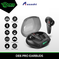 DMES DE6 Pro Wireless Earbuds Stereo Sport Gaming Bluetooth 5.3 TWS Earbuds with High Quality Sound 