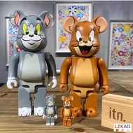 Bearbrick × Tom and Jerry - 400% 28 cm &amp; 100% 7cm Fashion Anime Action Figures / Toy / GK / Collection / Gift空暴力熊