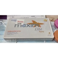 คอนแทคเลนส์แก้ไขปัญหาสายตาเอียง รายเดือน Maxim Lite Toric 6P สายตาเอียง คอนแทคเลนส์ เลนส์ใส สายตา