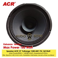 New! Speaker 12 Inch Acr 1240 - Pa Classic Speaker Acr 1240 12 Inch -