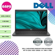 DELL L3430-I5358G-256GB-W11PRO NOTEBOOK -INT I5-1235U / 8GB / 256GB / 14" / WIN 11 PRO