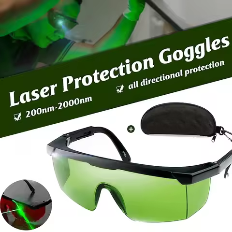 2024 New Laser Protection Goggles 200nm-2000nm Laser Safety Glasses IPL-2 OD+4 Stylish Protective Gl