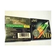 MD光碟片,光碟片,mini CD,迷你CD光碟片,古董,收藏,MD-(JVC)MD光碟片(全新未拆)(日本製造)(可燒錄式迷你CD光碟片)(共2片)