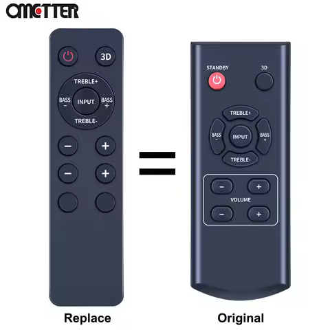 New Replace Remote Control Fit For Microlab RD111 Sound Speaker System FC530 2.1