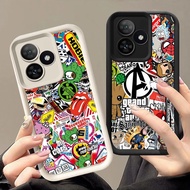 Casing for Realme 14 14T 14X Narzo C53 C63 C51 Note 70 70T 15T 50 GT 6 NEO6 SE C61 60 N53 N61 5G Q-1