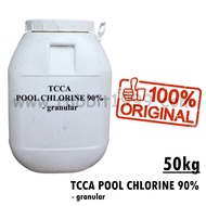 TCCA POOL CHLORINE 90% - granular - 50kg - Malaysia Pool Care 50KG Chlorine Klorin Serbuk / Powder /