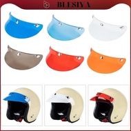 [Blesiya] -Snap Motorcycle Helmet Visor Peak UV   Open  Half  Or Vintage ,15cm x 5cm