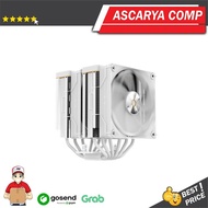 OCYPUS IOTA A62 WHITE Digital Display Dual-tower 6 Heat pipes Air Cooler