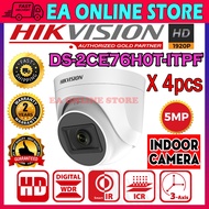 HIK HIKVISION 5MP 3K 1920P Full HD Indoor IR INFRARED Dome TVI 5.0MP Camera X4PCS DS-2CE76H0T-ITPF C