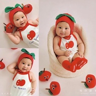 Children's Photography Costume Tomato Cartoon Style Baby Hundred Days Old Photo One Year Old Photo C