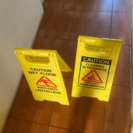 Beware of Slippery Signs - Wet Floor Sign - Fall Patient Risk Reduction