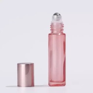 Botol roll on kaca pink 10ml
