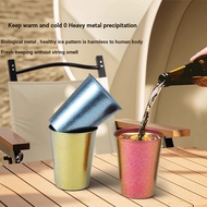 99.9% Pure Titanium Beer Mug 01019/High-value/350ml/Water Cup/Portable Titanium Cup/Household Drink 