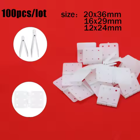 100pcs/lot Nylon Pinned Hinge (20x36mm/16x29mm/12x24mm)For RC Airplane Plane Parts Model Replacement