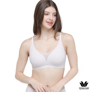 Wacoal ชุดชั้นเนียน บราไร้โครง Smartsize เสริมฟองน้ำ รุ่น WB3Y32 สีชมพู (PI)