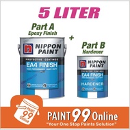 5 LITER EA4 💥OFFER💥 Nippon Paint Floor Paint Protective Coating EA4 Finish 5 Liter - Epoxy 5L