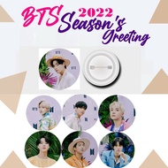 Merchandise KPOP Pin BTS Unofficial BTS SEASON GREETING 2022