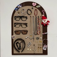 Felt Board毛毡板收纳自粘照片墙 Cork Board Wall Decor Self-Adhesive Photo Display for Glasses Hats Pins Dorm Ro