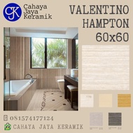 Granit motif kayu 60x60 valentino hampton cream