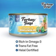 Fortune Tuna Chunks in Sunflower Oil, 170g