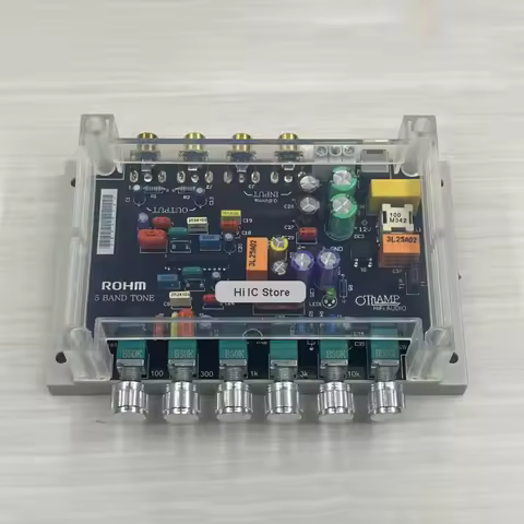 Rohm BA3822 5-Band Hi-Fi Preamp Equalizer Tuning Board​ Beyond DSP ​for Audiophile Systems​