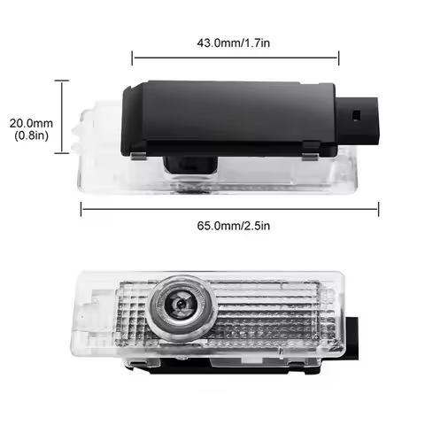 2Pcs/4pcs Car Emblem Projector Lights Door Welcome Lamps For BMW i3 i5 i7 iX3 F07 F48 F39 F34 F40 G2