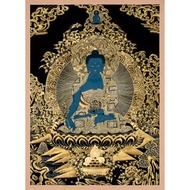 藥師佛唐卡 身心的治療者