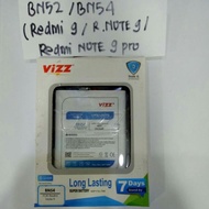 Baterai Vizz Redmi 9/Redmi Note 9 /Redmi Note 9 Pro