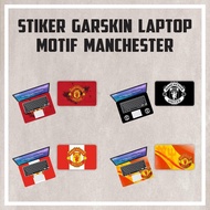 Garskin Sticker Laptop Protector Laptop Accessories with cLUB BOla Manchester United motif